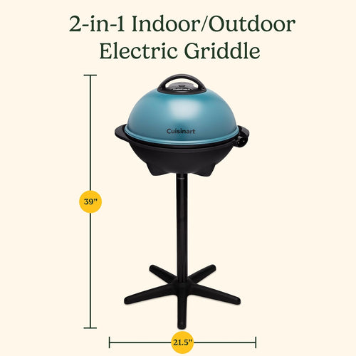 2-in-1 Portable Nonstick Indoor Outdoor Griddle Grill