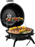 Portable Double Layer Indoor Outdoor Electric Grill
