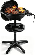 2-in-1 Portable Nonstick Indoor Outdoor Electric Grill