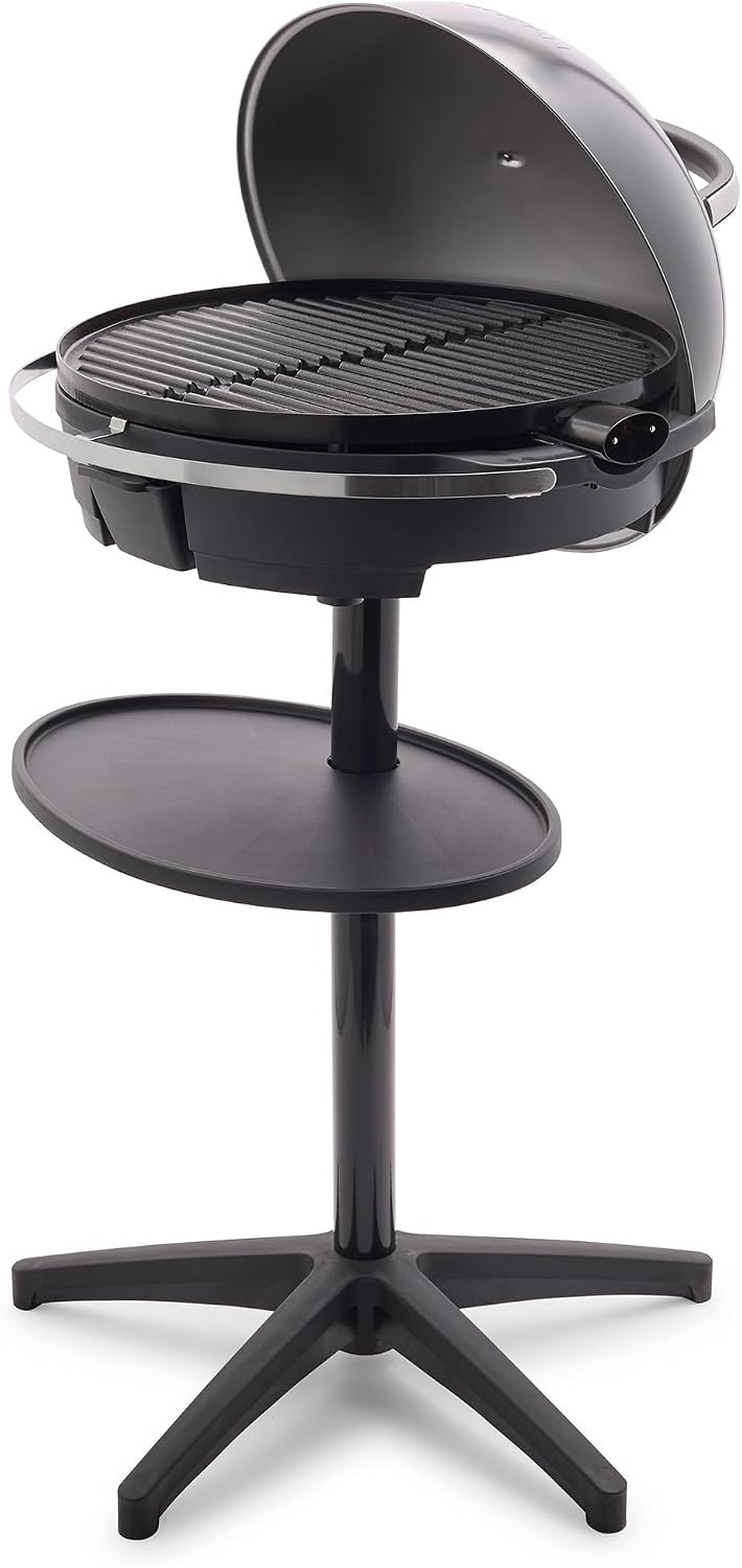 Portable 2-in-1 Indoor Outdoor Electric Grill Griddle