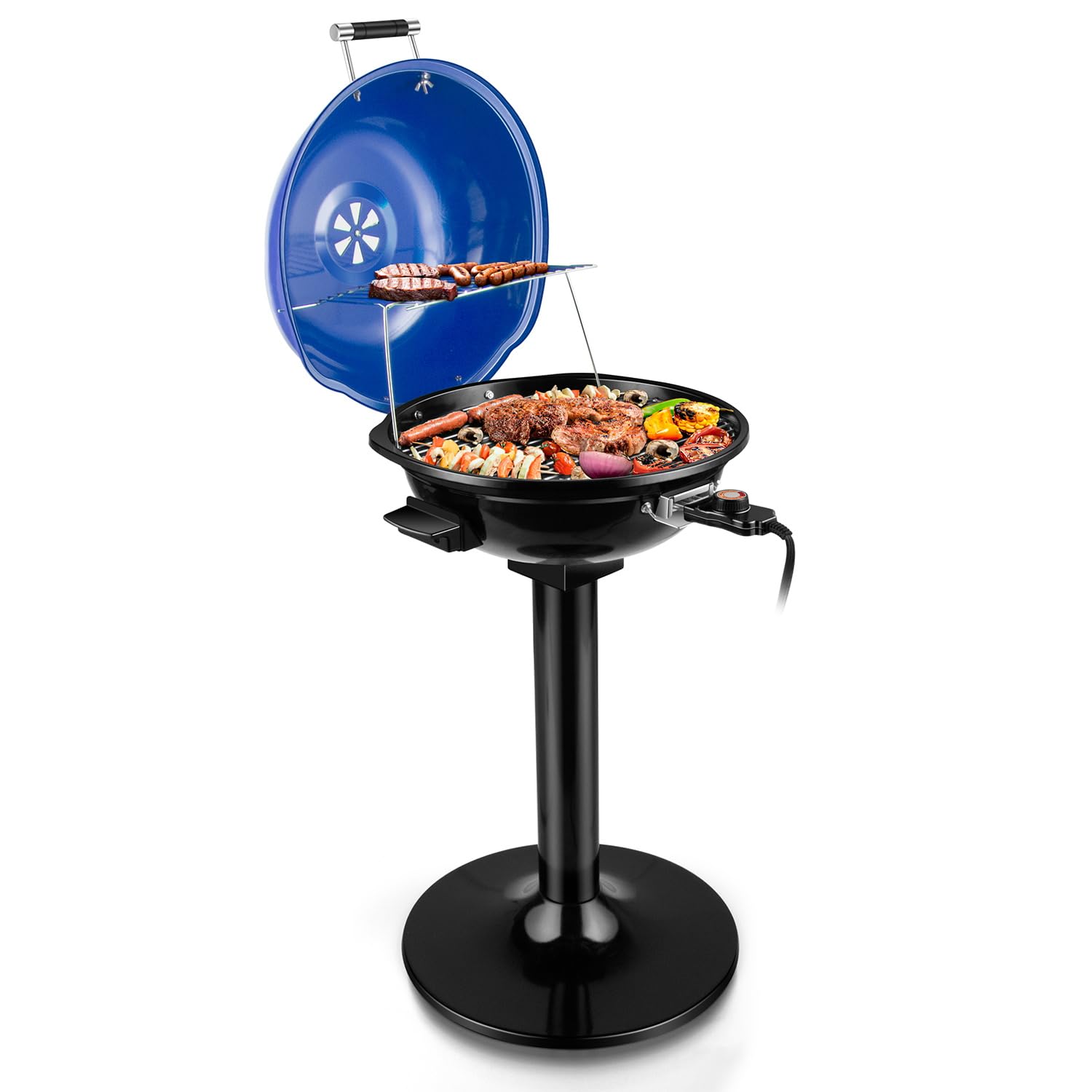 Double Layer Portable Indoor Outdoor Electric BBQ Grill