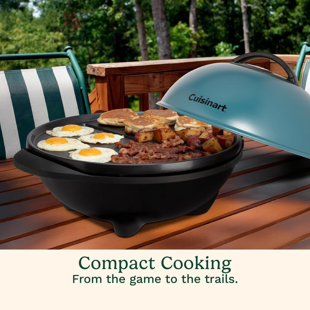 2-in-1 Portable Nonstick Indoor Outdoor Griddle Grill