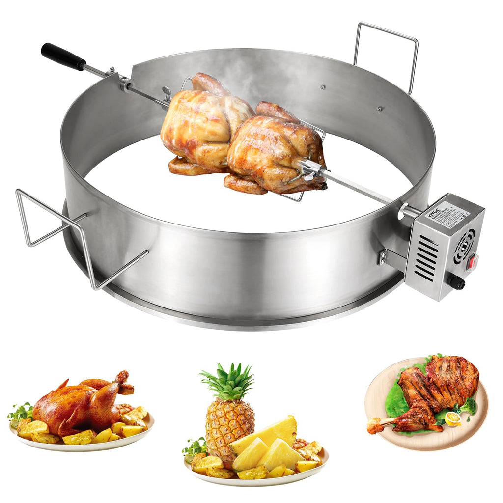 56 Inch Stainless Steel Pig Lamb Rotisserie Grill Kit