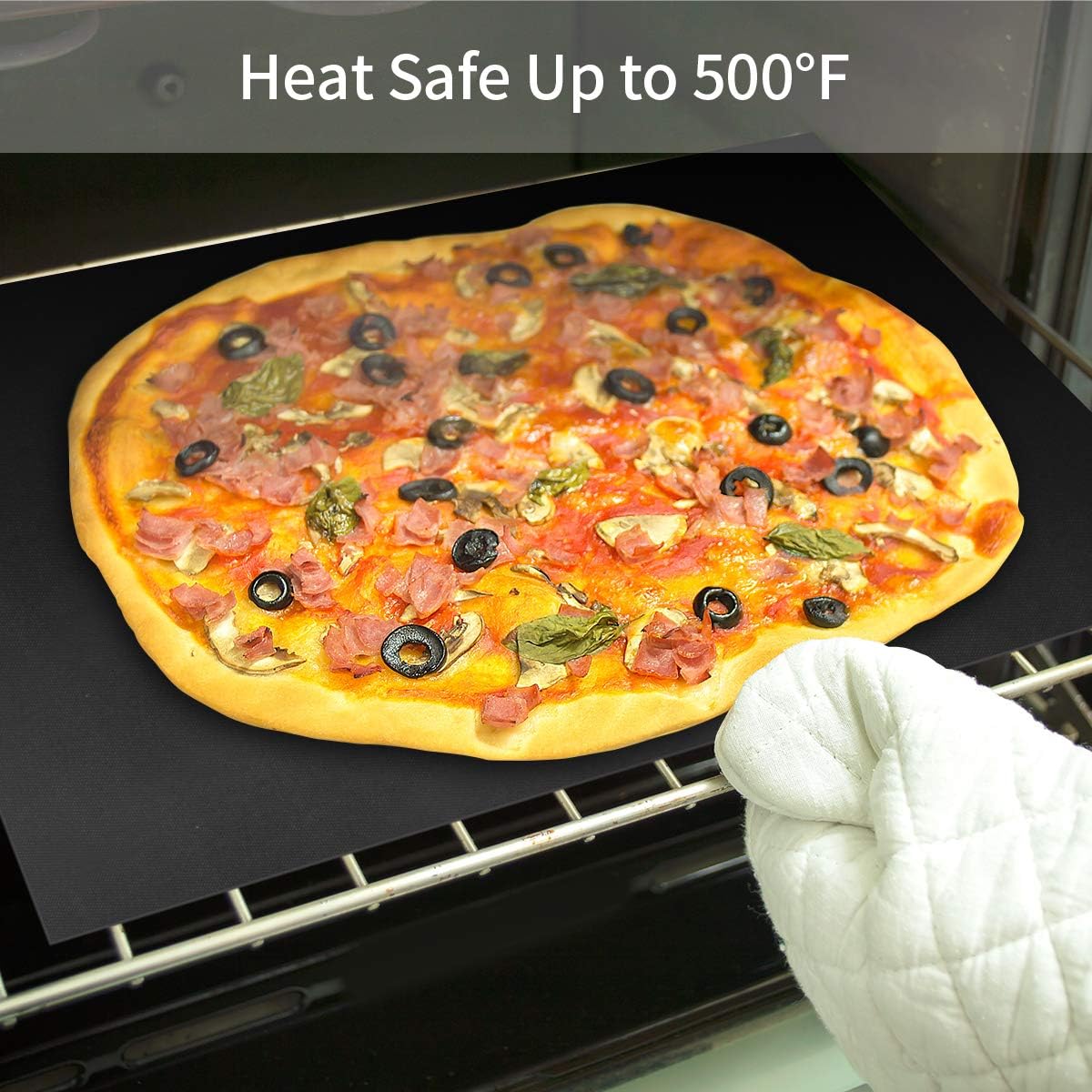 3 Pack Thick Nonstick Teflon Oven Grill Liners