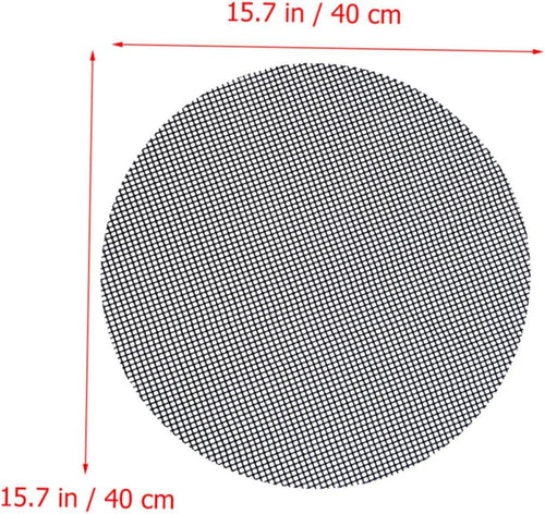 2 Pack Heat Resistant Nonstick Fiberglass Grill Mats