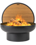 32 Inch Round Wood Burning Fire Pit Table Grill