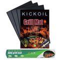 Copper Nonstick Reusable BBQ Grill Mats Set of 6