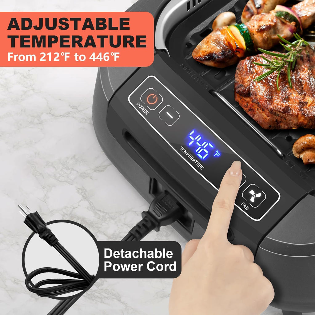 Smokeless Nonstick Indoor Electric Korean BBQ Grill