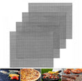 4 Pack Nonstick Reusable Mesh BBQ Grill Mats