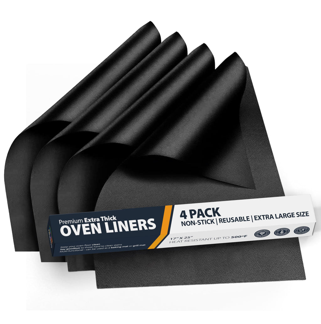 2 Pack Large Nonstick Reusable Oven Bottom Liners