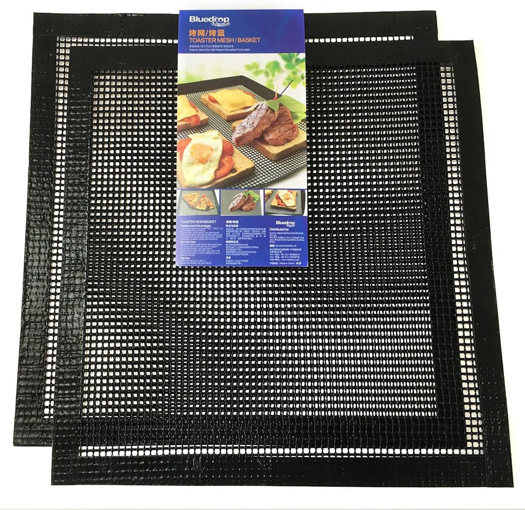 2 Pack Perforated PTFE Nonstick Oven Grill Mats