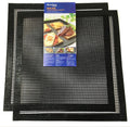 2 Pack Perforated PTFE Nonstick Oven Grill Mats
