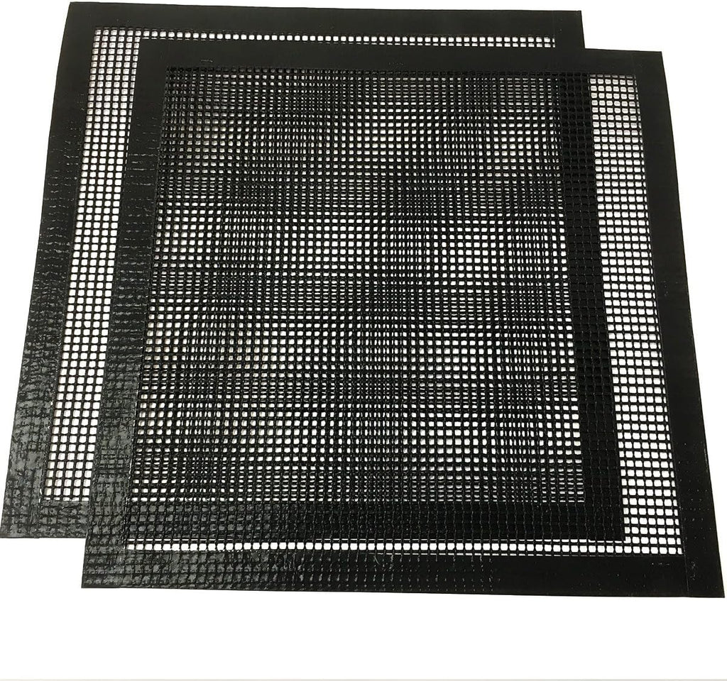 2 Pack Perforated PTFE Nonstick Oven Grill Mats