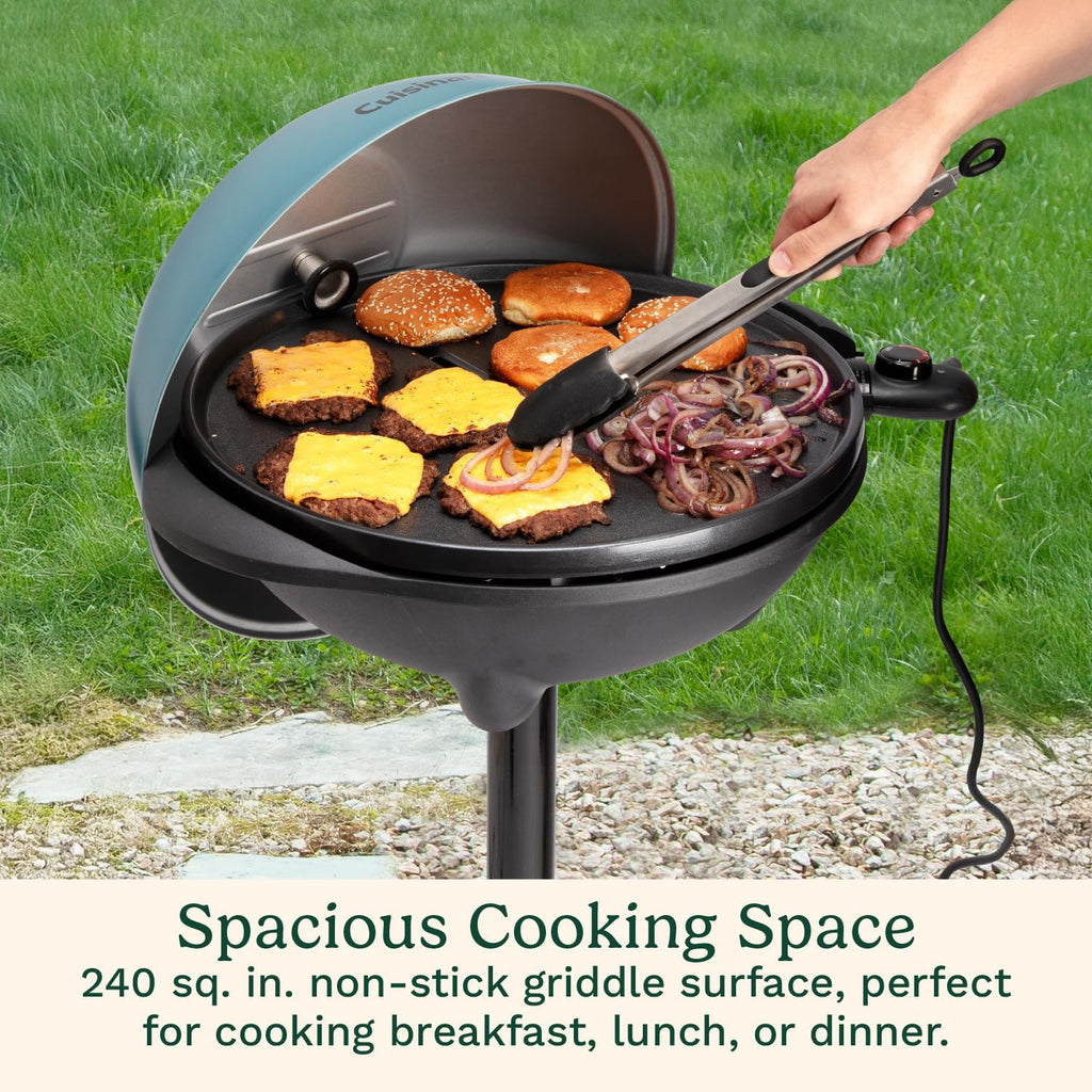 2-in-1 Portable Nonstick Indoor Outdoor Griddle Grill