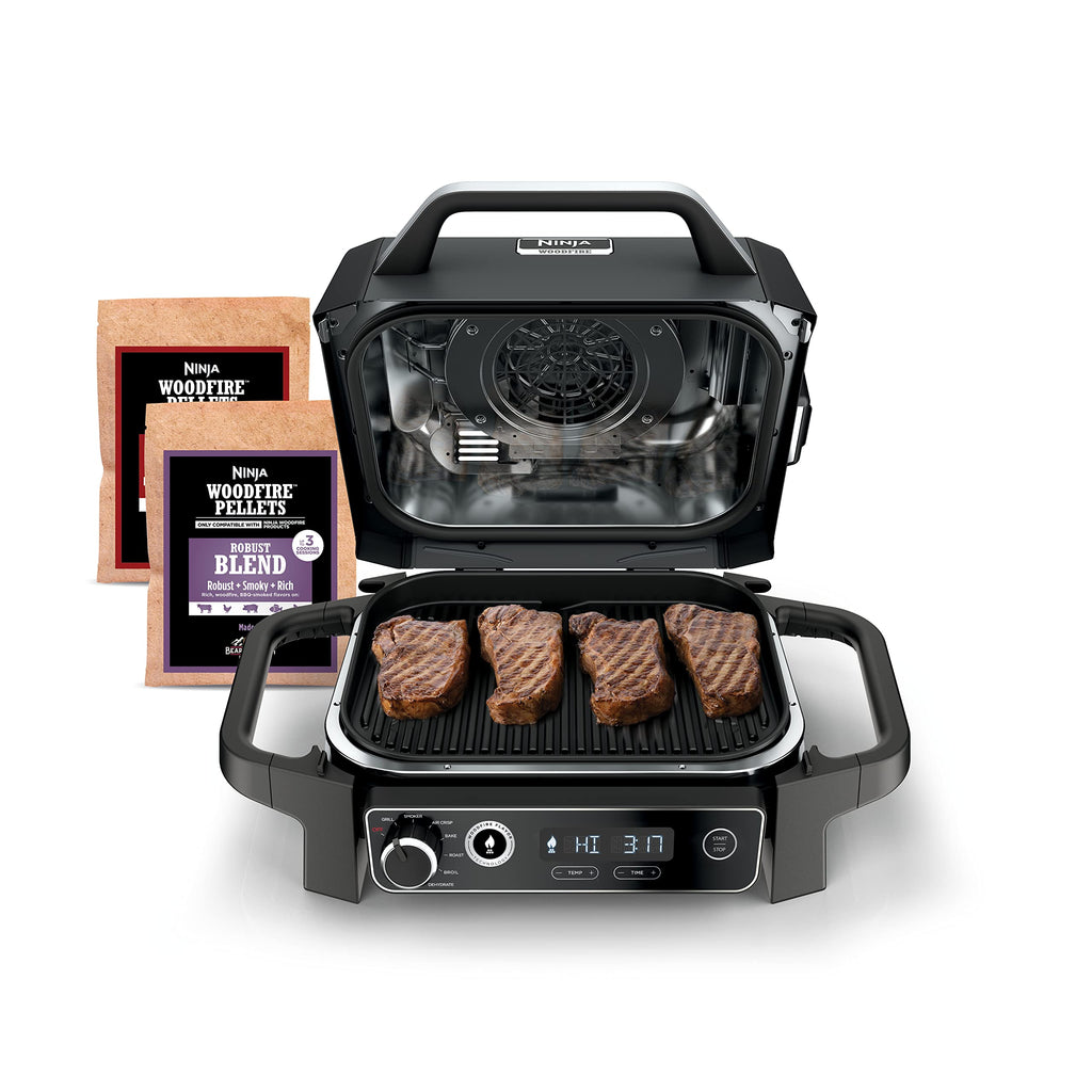 7-in-1 Woodfire Outdoor Grill Smoker Air Fryer