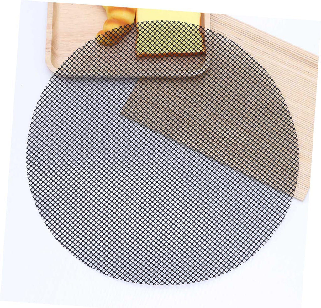 Set of 6 Nonstick Fiberglass BBQ Mesh Grill Mats