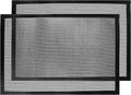 2 Pack Reinforced Nonstick Mesh BBQ Grill Mats
