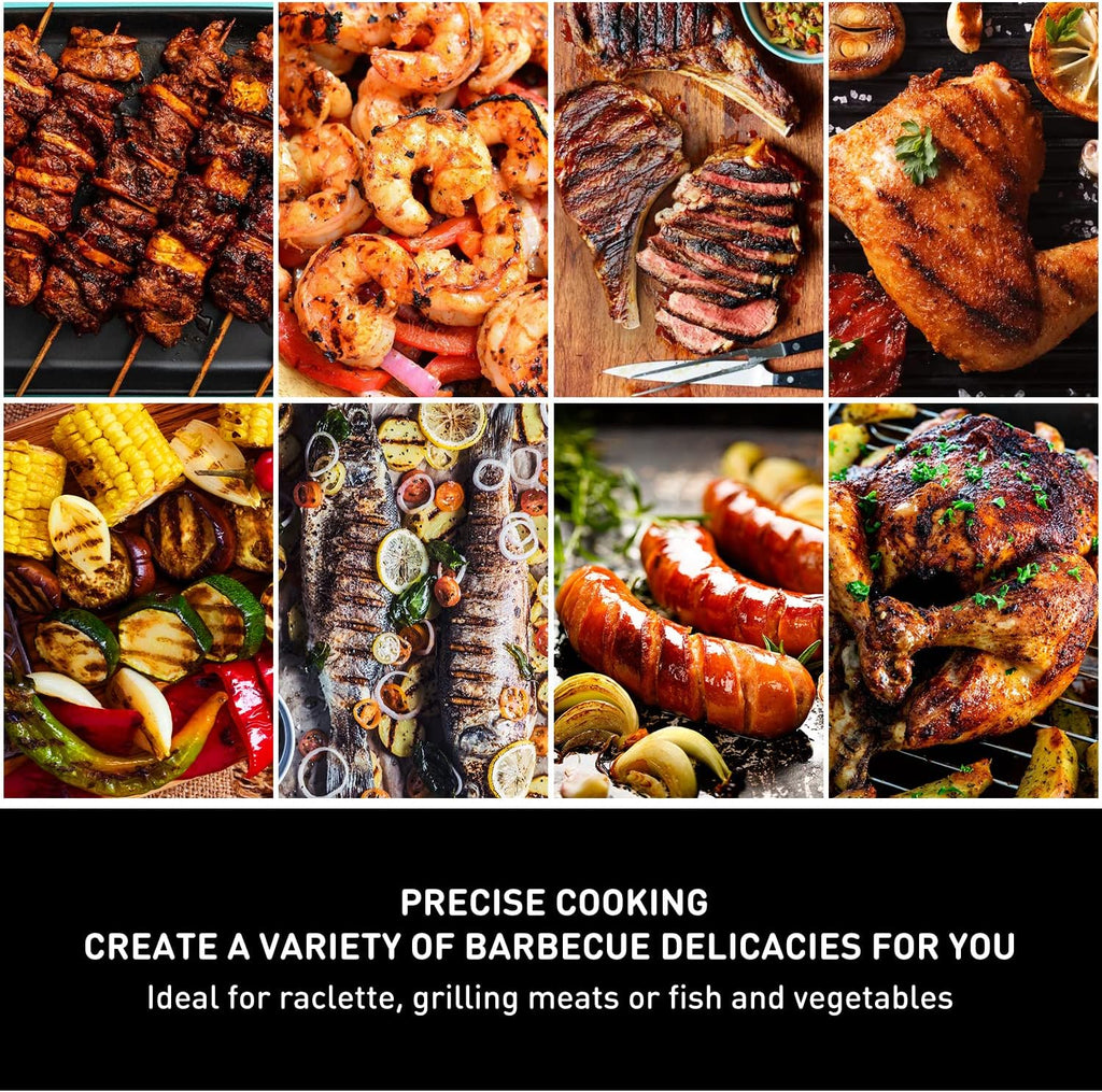 Portable Double Layer Indoor Outdoor Electric Grill