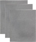 Set of 3 Nonstick Reusable Mesh BBQ Grill Mats